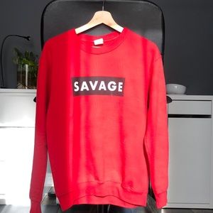 Very cozy oversized sweatshirt